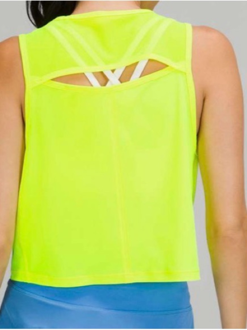 Lululemon Sculpt Cropped Tank Top
